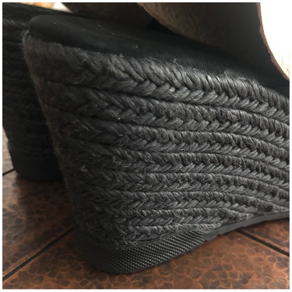 LIBERITAE LEATHER PLATFORM WEDGE SANDALS EURO SIZE 38 US SIZE 7.5 - Picture 5 of 13